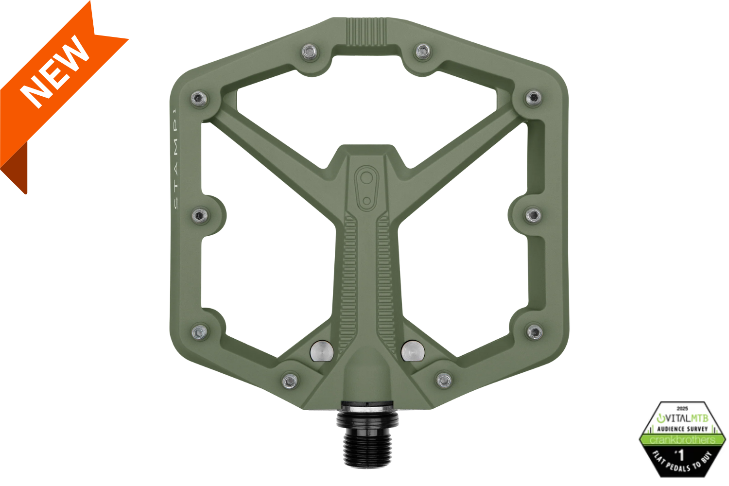Crankbrothers Stamp 7 - Small - Dark Green | Hup Leong Company